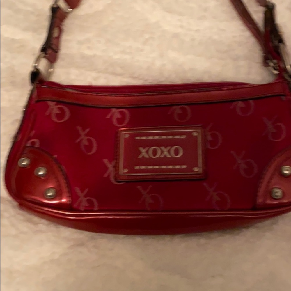 XOXO RED HAND BAG